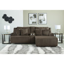  Manufacturer Color_Chocolate  -- Signature Design by Ashley Top Tier Reclining Fabric Sofa IMAGE 2