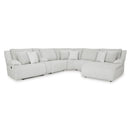  Manufacturer Color_Alloy  -- Top Tier 92706S1 6 pc Reclining Sectional with Chaise IMAGE 1