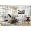  Manufacturer Color_Alloy  -- Top Tier 92706S1 6 pc Reclining Sectional with Chaise IMAGE 5