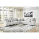  Manufacturer Color_Alloy  -- Top Tier 92706S3 5 pc Reclining Sectional IMAGE 4