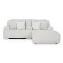  Manufacturer Color_Alloy  -- Top Tier 92706S4 3 pc Reclining Sectional Sofa with Chaise IMAGE 3