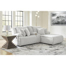  Manufacturer Color_Alloy  -- Top Tier 92706S4 3 pc Reclining Sectional Sofa with Chaise IMAGE 4