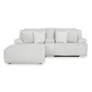  Manufacturer Color_Alloy  -- Top Tier 92706S5 3 pc Reclining Sectional Sofa with Chaise IMAGE 3