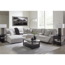  Manufacturer Color_Pewter -- Signature Design by Ashley Acklen Place Power Reclining Fabric 6 pc Sectional IMAGE 3