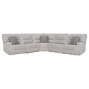  Manufacturer Color_Pewter -- Signature Design by Ashley Acklen Place Power Reclining Fabric 5 pc Sectional IMAGE 1