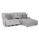  Manufacturer Color_Pewter -- Signature Design by Ashley Acklen Place Power Reclining Fabric Sofa IMAGE 2