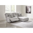  Manufacturer Color_Pewter -- Signature Design by Ashley Acklen Place Power Reclining Fabric Sofa IMAGE 4