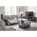  Manufacturer Color_Pewter -- Signature Design by Ashley Acklen Place Power Reclining Fabric Sofa IMAGE 7