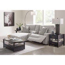  Manufacturer Color_Pewter -- Signature Design by Ashley Acklen Place Power Reclining Fabric Sofa IMAGE 4