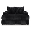  Manufacturer Color_Onyx  -- Signature Design by Ashley Midnight Madness Fabric Chaise IMAGE 2