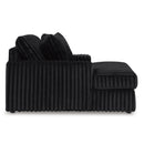  Manufacturer Color_Onyx  -- Signature Design by Ashley Midnight Madness Fabric Chaise IMAGE 3