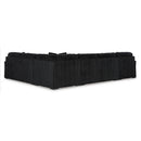  Manufacturer Color_Onyx  -- Signature Design by Ashley Midnight Madness Fabric 4 pc Sectional IMAGE 2