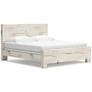  Size_King  -- Benchcraft Lawroy Panel Bed IMAGE 1