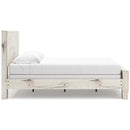  Size_King  -- Benchcraft Lawroy Panel Bed IMAGE 3