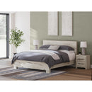  Size_King  -- Benchcraft Lawroy Panel Bed IMAGE 6