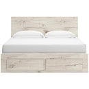  Size_King  -- Signature Design by Ashley Lawroy Panel Bed with Storage IMAGE 3