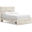 Size_Full  -- Lawroy B2310B20 Full Panel Storage Bed IMAGE 1