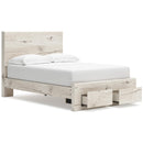  Size_Full  -- Lawroy B2310B20 Full Panel Storage Bed IMAGE 2
