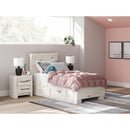  Size_Twin  -- Lawroy B2310B23 Twin Panel Bed with Storage IMAGE 7