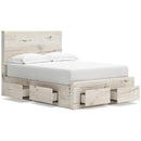 Size_Full  -- Lawroy B2310B24 Full Panel Storage Bed IMAGE 2