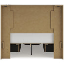  Size_Full  -- Lawroy B2310B24 Full Panel Storage Bed IMAGE 6