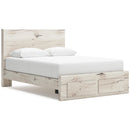  Size_Queen  -- Lawroy B2310B4 Queen Panel Storage Bed IMAGE 1