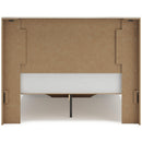  Size_Queen  -- Lawroy B2310B4 Queen Panel Storage Bed IMAGE 6