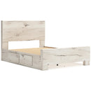  Size_Queen  -- Lawroy B2310B6 Queen Panel Bed with Storage IMAGE 7