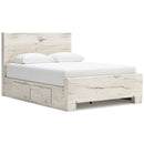  Size_Queen  -- Lawroy B2310B8 Queen Panel Bed with Storage IMAGE 1