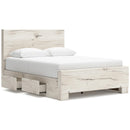  Size_Queen  -- Lawroy B2310B8 Queen Panel Bed with Storage IMAGE 2