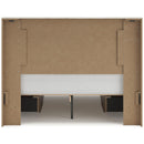  Size_Queen  -- Lawroy B2310B8 Queen Panel Bed with Storage IMAGE 6