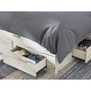  Size_Queen  -- Lawroy B2310B9 Queen Panel Storage Bed IMAGE 10