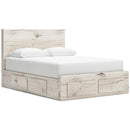  Size_Queen  -- Lawroy B2310B9 Queen Panel Storage Bed IMAGE 1