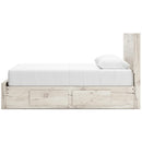  Size_Queen  -- Lawroy B2310B9 Queen Panel Storage Bed IMAGE 5