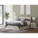  Size_Queen  -- Lawroy B2310B9 Queen Panel Storage Bed IMAGE 8