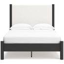  Size_Full  -- Signature Design by Ashley Cadmori Upholstered Panel Bed IMAGE 2