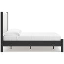  Size_Full  -- Signature Design by Ashley Cadmori Upholstered Panel Bed IMAGE 3