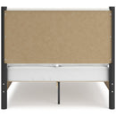  Size_Full  -- Signature Design by Ashley Cadmori Upholstered Panel Bed IMAGE 4