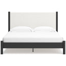  Size_King  -- Cadmori B2616B8 King Upholstered Panel Bed IMAGE 2