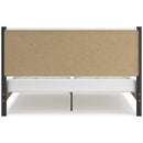  Size_King  -- Cadmori B2616B8 King Upholstered Panel Bed IMAGE 4