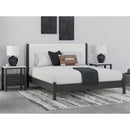  Size_King  -- Cadmori B2616B8 King Upholstered Panel Bed IMAGE 6