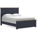  Size_Queen  -- Signature Design by Ashley Landocken Panel Bed IMAGE 1