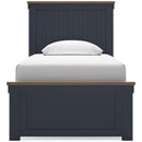  Size_Twin  -- Landocken B414B2 Twin Panel Bed IMAGE 2