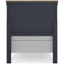  Size_Twin  -- Landocken B414B2 Twin Panel Bed IMAGE 4