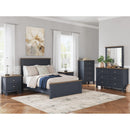  Size_Full  -- Landocken B414B3 Full Panel Bed IMAGE 7