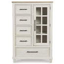  Benchcraft Shaybrock B683-48 Door Chest IMAGE 3
