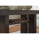 Signature Design by Ashley Burkhaus D984-32 Rectangular Dining Room Counter Table IMAGE 5