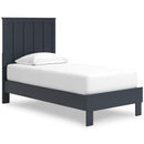  Size_Twin -- Signature Design by Ashley Simmenfort Platform Bed IMAGE 1