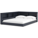  Size_Full  -- Simmenfort EB1528B4 Full Bookcase Storage Bed IMAGE 1