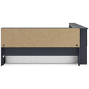  Size_Full  -- Simmenfort EB1528B4 Full Bookcase Storage Bed IMAGE 5